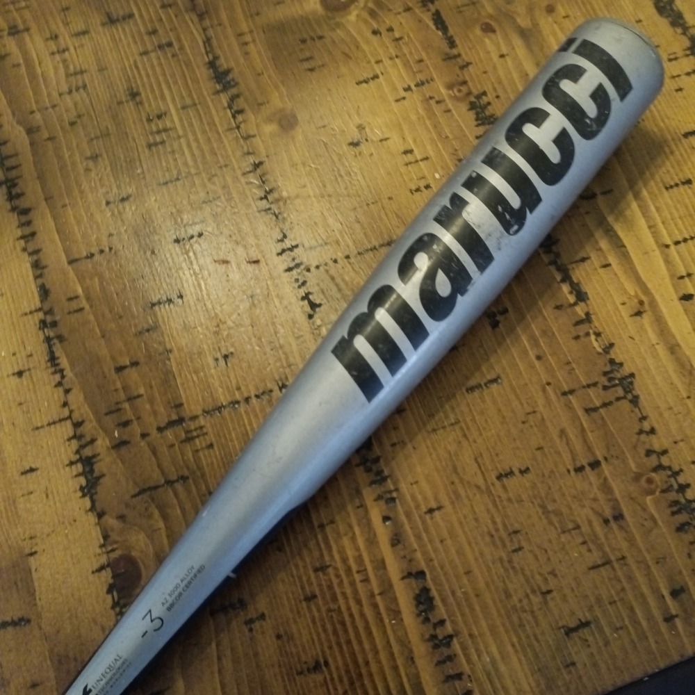 Marucci One BBCOR Baseball Bat 32/29 MCB1 AZ3000 Alloy Silver Black -3